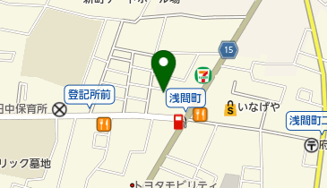 府中歯科クリニックの地図画像