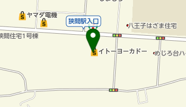 八王子歯科の地図画像