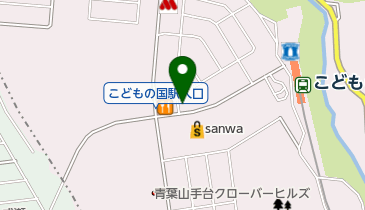 山の手台歯科医院の地図画像