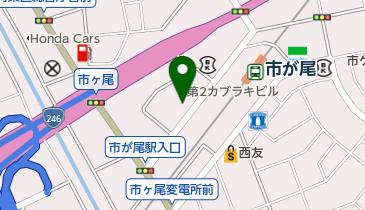 一ツ葉矯正歯科クリニックの地図画像