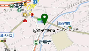 新逗子くすもと歯科医院の地図画像