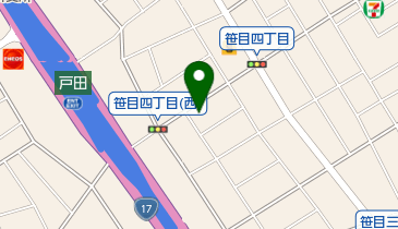 萩原歯科医院の地図画像