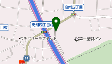 むなかた歯科の地図画像