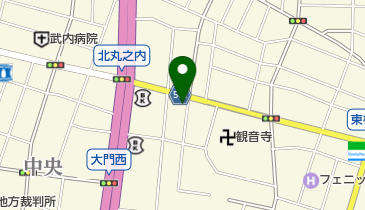 みのうら歯科医院の地図画像