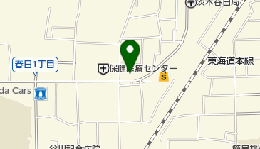 こもだ歯科医院の地図画像
