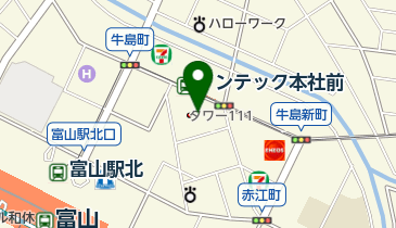 稲波歯科の地図画像