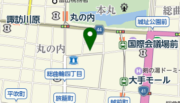 さわはた矯正歯科医院の地図画像