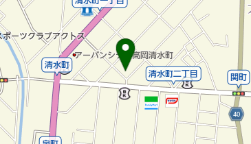 浦野歯科クリニックの地図画像