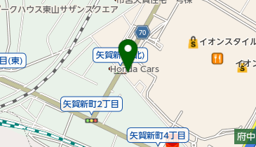 いいだ歯科クリニックの地図画像