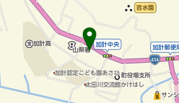 こうの歯科医院の地図画像