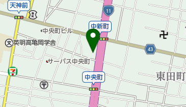 松崎ファミリー歯科矯正歯科の地図画像