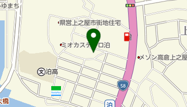 うね歯科の地図画像