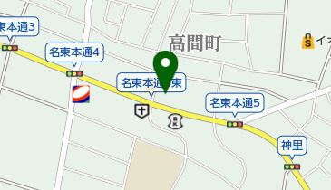名東本通歯科の地図画像