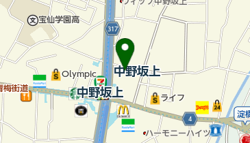 中野坂上アクロスシティ歯科の地図画像