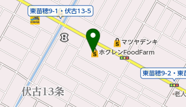 ラベンダー歯科の地図画像