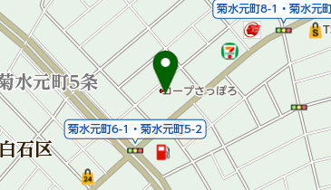菊水元町歯科の地図画像