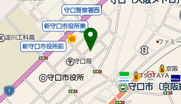 菱田歯科医院の地図画像