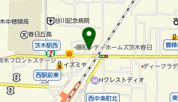 西部歯科の地図画像