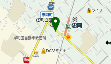 米本歯科の地図画像