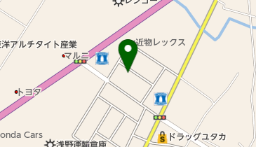 田中歯科医院の地図画像