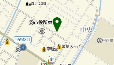 甲西中央歯科の地図画像