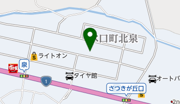 いずみ歯科医院の地図画像