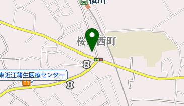 桜川歯科医院の地図画像