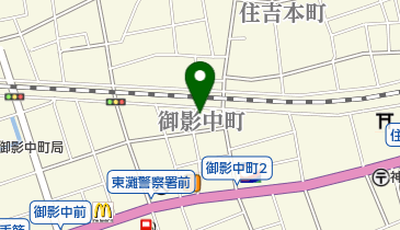 タニダ歯科医院の地図画像