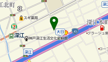 船岡歯科医院の地図画像