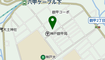 山崎鶴甲歯科クリニックの地図画像