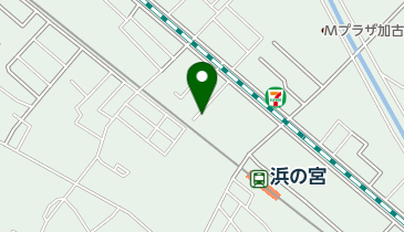 なかがわ歯科の地図画像