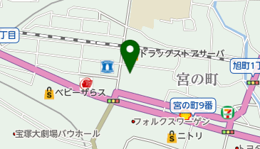 富永歯科医院の地図画像