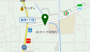 やまの歯科の地図画像
