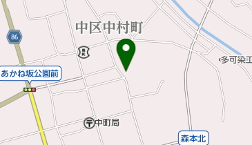 まなべ歯科医院の地図画像