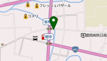 あかまつ歯科医院の地図画像
