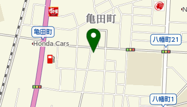 八幡町さわき歯科医院の地図画像
