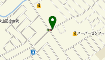 つるが歯科医院の地図画像