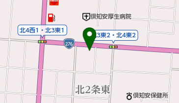 くにもと歯科医院の地図画像