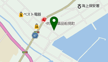 川上歯科医院の地図画像