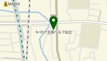 だいこく歯科医院の地図画像