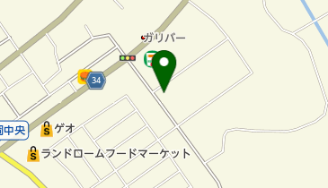 牧歯科医院の地図画像