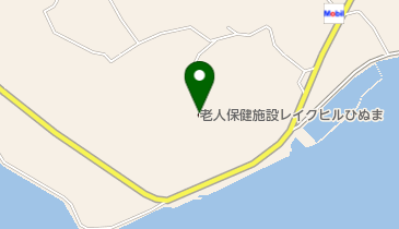 レイクヒルひぬま歯科の地図画像