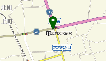 大串歯科医院の地図画像