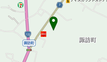 館林中央歯科医院の地図画像