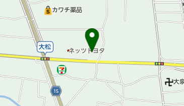 さくら歯科の地図画像