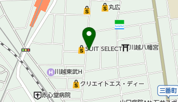 会田矯正歯科の地図画像