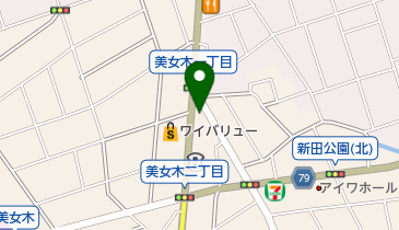 ひらの歯科クリニックの地図画像