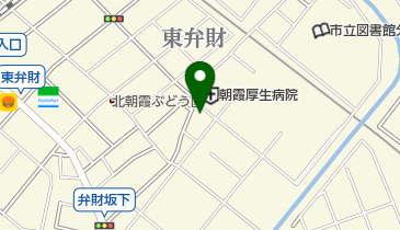 あさか虹の歯科の地図画像