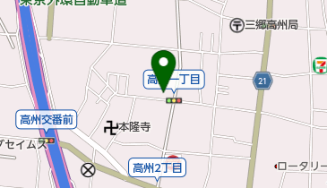 たかす歯科医院の地図画像