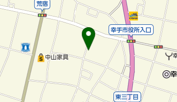 さくら矯正歯科の地図画像